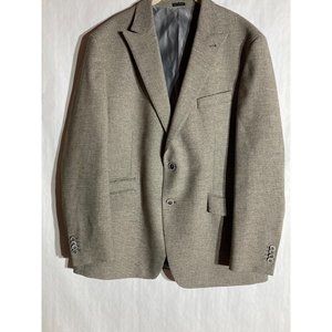 Joseph Abboud JOE Men's Two Button Gray Textured Slim Blazer Sport Coat Size 46R